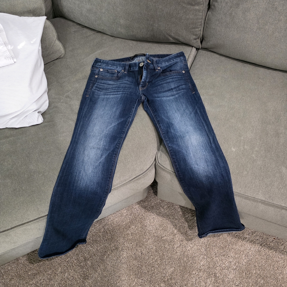 Express Women's Dark Blue Boot Cut Jeans